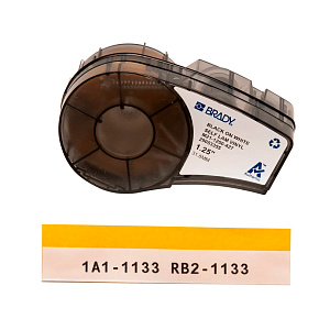 Картридж Brady M21-1250-427, самоламинирующаяся лента, черный шрифт, 4.3 м х 30.48 мм