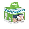 Этикетки многофункциональные для принтеров Dymo Label Writer, белые, 70 мм х 54 мм, 320 штук