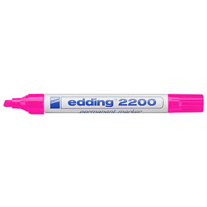 Маркер перманентный edding 2200, заправляемый, скошенный наконечник, 1-5 мм