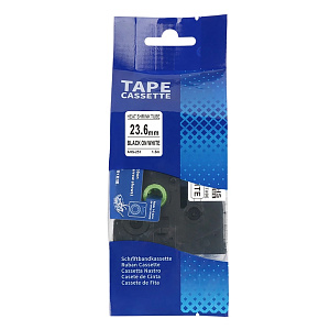 Термоусадочная трубка ahs 251 для принтеров brother, 23.6 мм x 1.5 м, черный шрифт