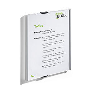 Табличка информационная настенная Durable Info Sign, 297 x 210 мм, металл