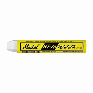 Твердый маркер-краска для горячих поверхностей Markal HT-75 Paintstik, от +93 до +538°C, 19 мм